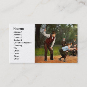 Sport - Honkbal - Staking één 1921 Visitekaartje