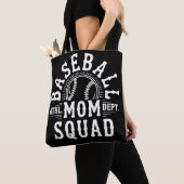 Sport honkbalmoeder squad tote bag (Dichtbij)