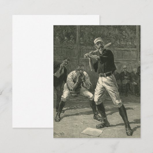 sport, honkbalspelers van Thulstrup (Voorkant / Achterkant)