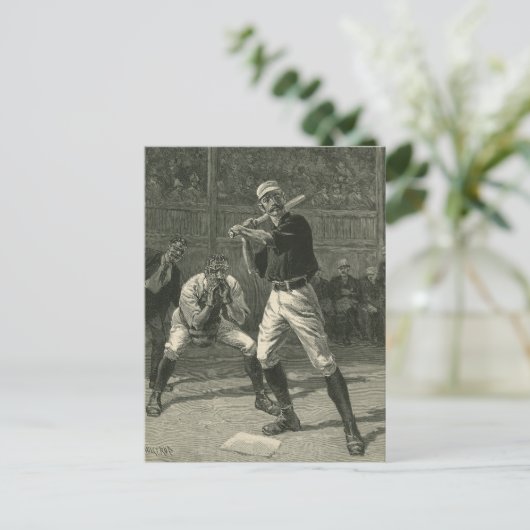  sport, honkbalspelers van Thulstrup Briefkaart (Staand voorkant)