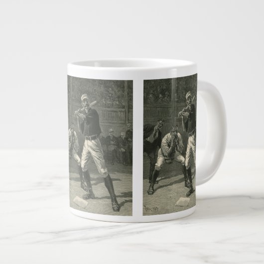  sport, honkbalspelers van Thulstrup Grote Koffiekop (Voorkant rechts)