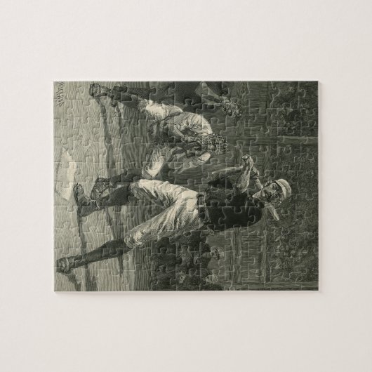  sport, honkbalspelers van Thulstrup Legpuzzel (Horizontaal)