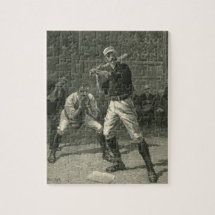 sport, honkbalspelers van Thulstrup Legpuzzel
