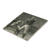 sport, honkbalspelers van Thulstrup Tegeltje (Zijkant)