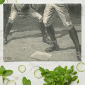  sport, honkbalspelers van Thulstrup Theedoek (Gevouwen)