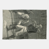  sport, honkbalspelers van Thulstrup Theedoek (Horizontaal)