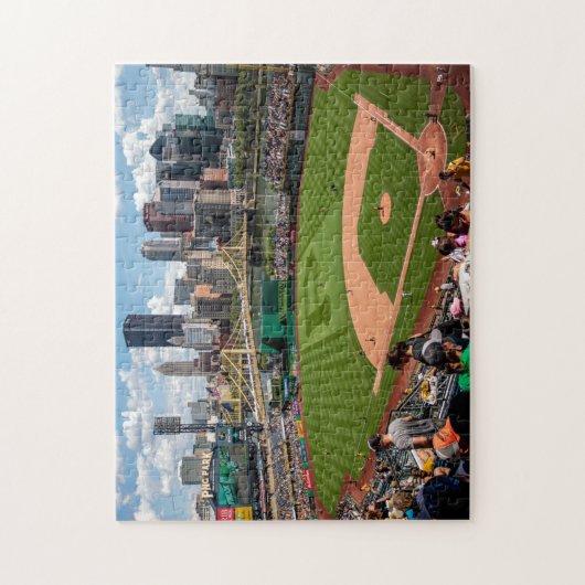 sport honkbalstadion legpuzzel (Verticaal)