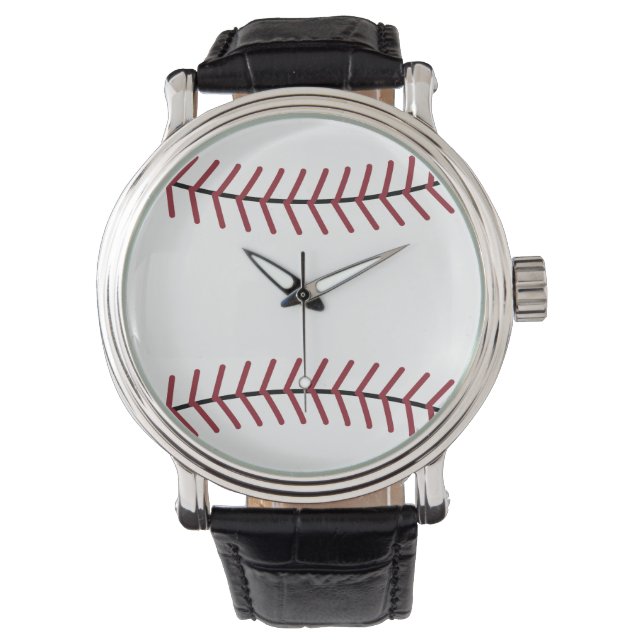 Sport horloge voor mannen honkbal (Voorkant)