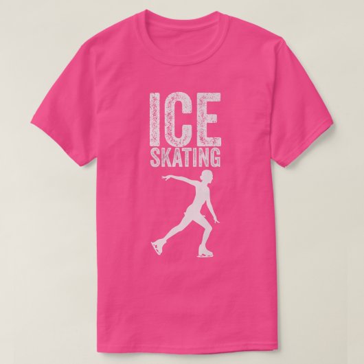sport ijsschaatsen ijsschaatsen Man S T-shirt (Design voorkant)