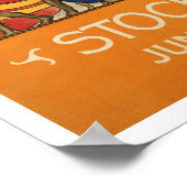 sport in Stockholm Zweden Poster (Hoek)