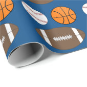 Sport inpakpapier  (Rol Hoek)