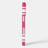 Sport Jersey met naam en nummer - Roze White Case-Mate iPhone Case (Achterkant / Rechts)