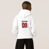 Sport Jersey met naam, nummer of verjaardag (Achterkant volledig)