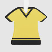 Sport Jersey Naam & Nummer Ornament Sjabloon (voorkant)