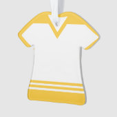 Sport Jersey Shirt Naam Ornament Sjabloon (voorkant)