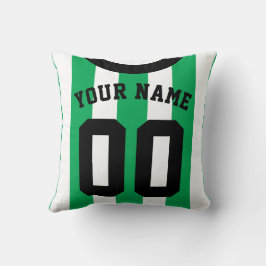  Sport Jersey Sjabloon Pillow, Soccer Kussen