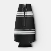 Sport Jersey Stripes - Persoonlijk naamnummer Flesjeskoeler (Achterkant)