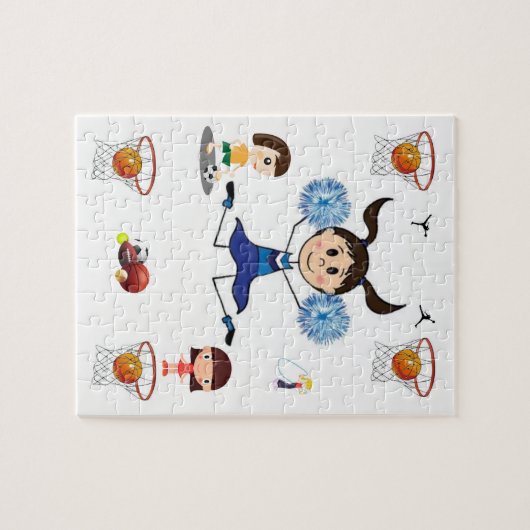 Sport Jigzaag Puzzle Legpuzzel (Horizontaal)