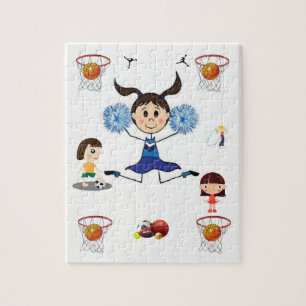 Sport Jigzaag Puzzle Legpuzzel