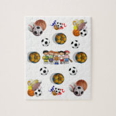 Sport Jigzaag Puzzle Legpuzzel (Verticaal)