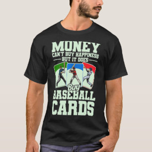 Sport Kaart Collector Funny Baseball Kaart Koop Ka T-shirt