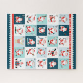 Sport Kerst Adventkalender Legpuzzel (Horizontaal)