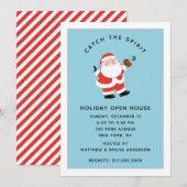 Sport Kerstvakantie Feest Uitnodiging (Voorkant / Achterkant)