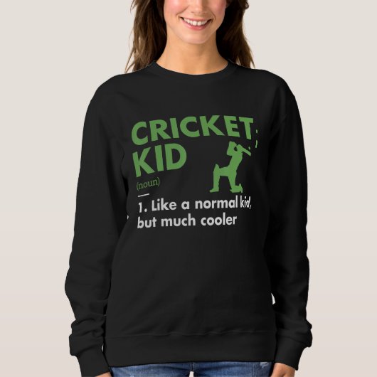 Sport Kid Definition Cricket_1 Trui (Voorkant)