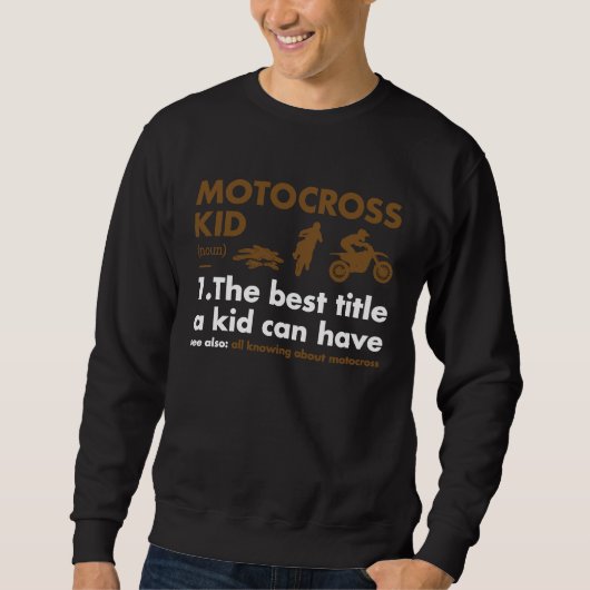 Sport Kind Definitie Motocross Trui (Voorkant)