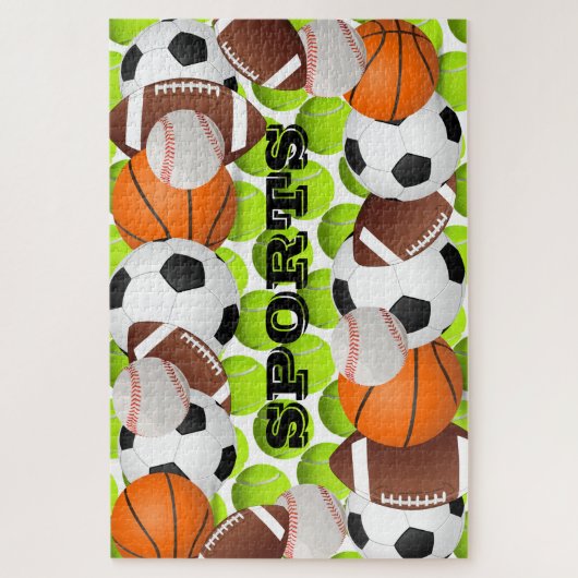 Sport Kind Legpuzzel (Verticaal)