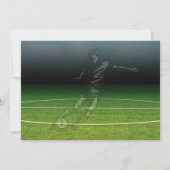 Sport Kinder Voetbal Fotoverjaardag Kaart (Achterkant)