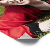 Sport, kinderen, Football Poster (Hoek)