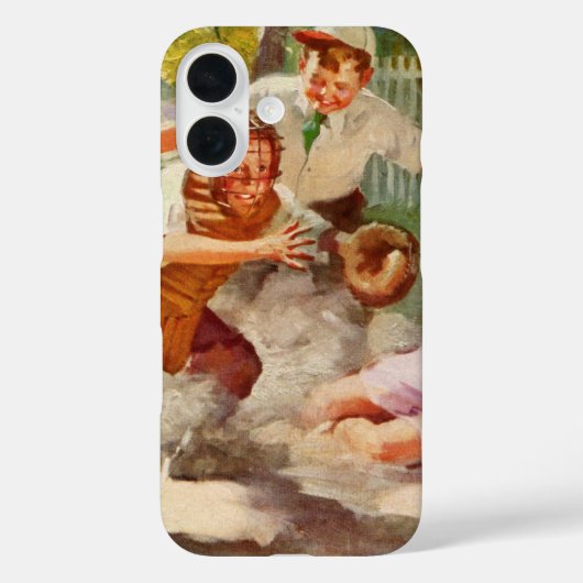 sport, kinderen spelen voetbal Case-Mate iPhone case (Achterkant)