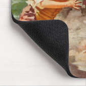  sport, kinderen spelen voetbal muismat (Hoek)