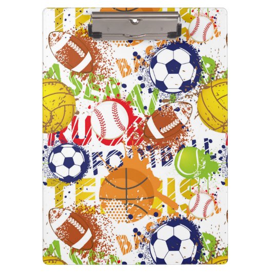 Sport Klembord (Voorkant)