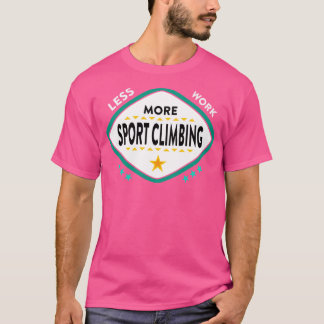 Sport klimmen 2 t-shirt