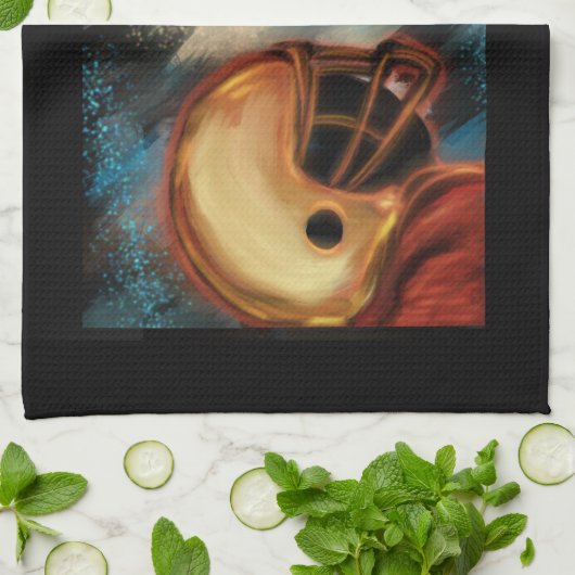 Sport krijgers theedoek (Gevouwen)