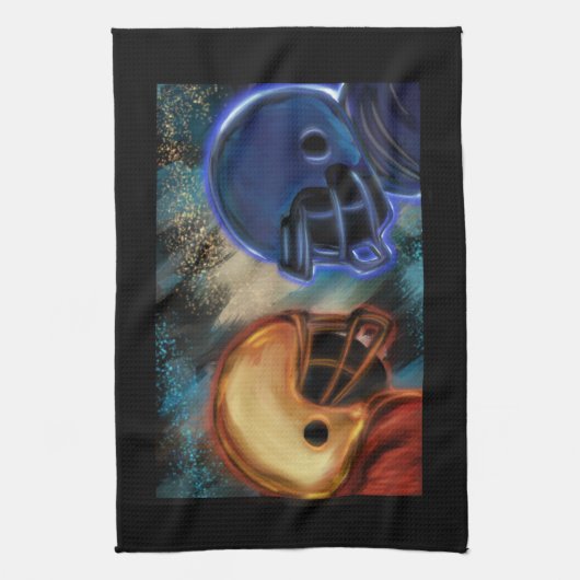 Sport krijgers theedoek (Verticaal)