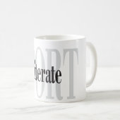 Sport Letterlijke Mok (Voorkant rechts)