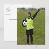 Sport, lifestyle, Football 7 Briefkaart (Voorkant / Achterkant)