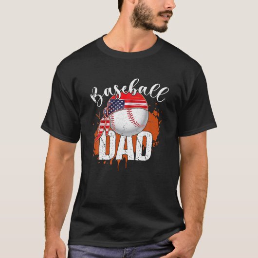 sport Lover Fat honkbal T-shirt (Voorkant)