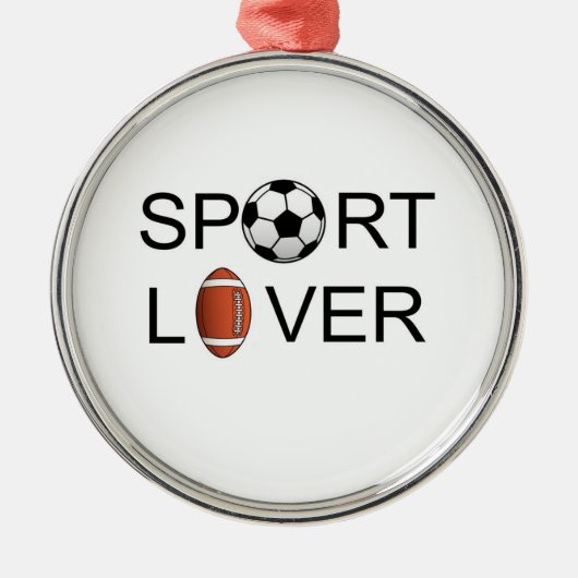Sport Lover Ornament (Voorkant)