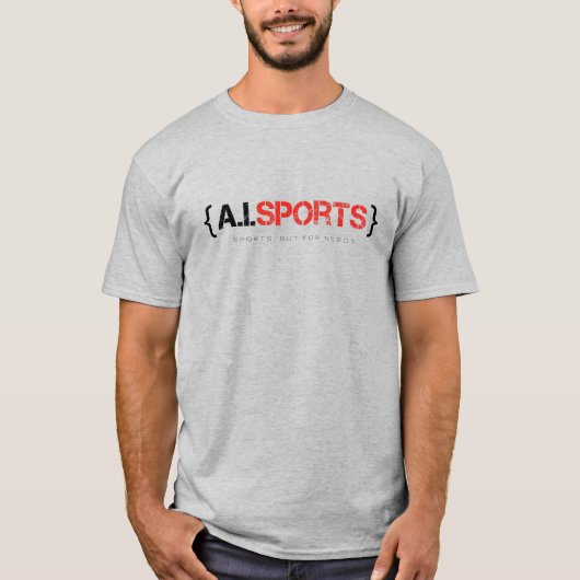 Sport, maar voor nerds. t-shirt (Voorkant)