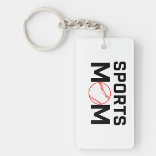 Sport mam Baseball Design Sleutelhanger