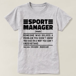 Sport Manager Zelfstandig Naamwoord Definitie Mana T-shirt