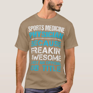 Sport Medicine Arts die Geweldige baanGif vrijmake T-shirt