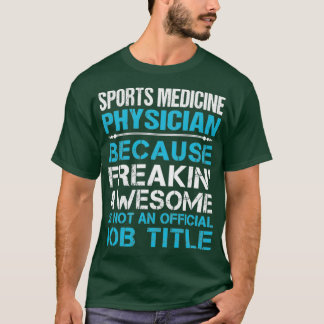 Sport Medicine Arts die Geweldige baanGif vrijmake T-shirt