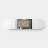 Sport met skateboard en raapskateboard (Horizontaal)