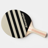  Sport Midnight Stripes met naam Tafeltennisbatje (Zijkant)