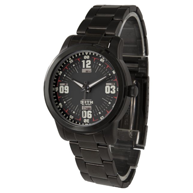 Sport, militair, modern tactisch horloge (Gekanteld)